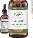 Indfødte retsmidler UTI- Clear for Urinary Tract og Brege Sundhed, 59 ml