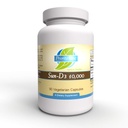 Prioriteret en Vitamin Sun D3 10.000 90 Vegetarkapsler - Den mest biotilgængelige form for D-vitamin (cholecalciferol). *