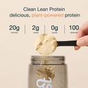 Nuzest - Pea Protein Powder - Clean Lean Protein, Premium Vegan Plant Protein Powder, Dairy Free, Gluten Free, GMO Free, Protein Shake, Rich Chocolate, 100 Servere, 5,5 LB