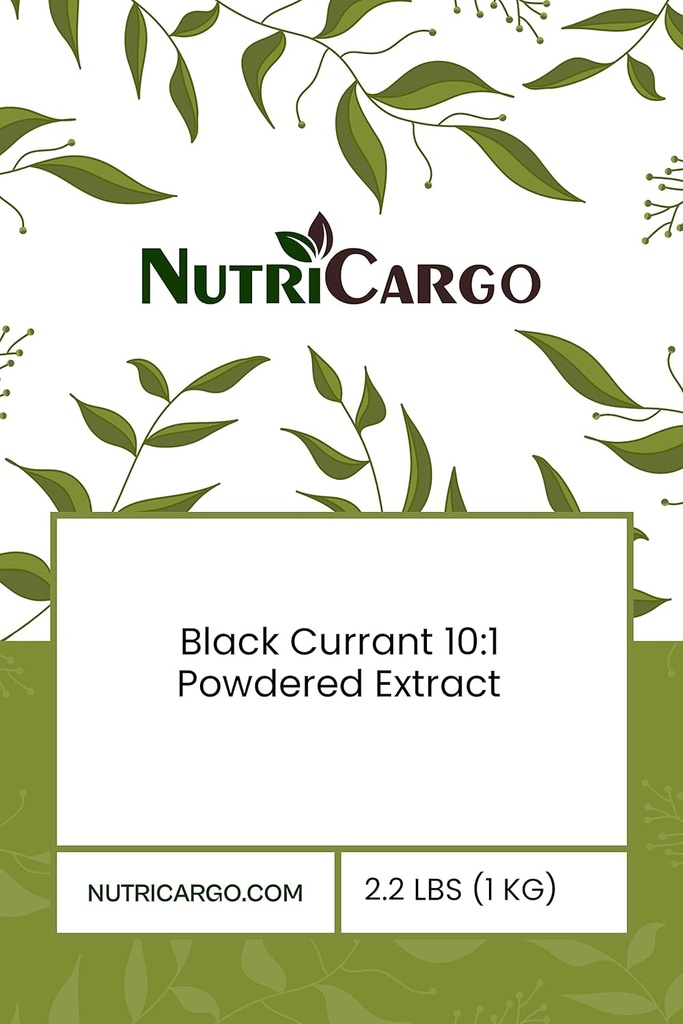 Sort Currant 10: 1 Pulvered Extract 2.2 LBS (1000 G)