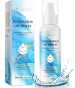 Magnesiumoliespray, Magnesiumolie til foder, topisk ren magnesiumspray til foder og søvn, nem at bruge og hurtig til Absorb, 4 Fl oz