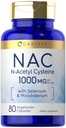 Carlyle NAC Supplement N- Acetyl Cysteine 1000mg
