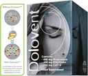 Dolovent - Natural Migræne Relief med Magnesium til Migræne, vitamin B2 400mg, CoQ10 - Kosttilskud til hjernesundhed - 1 flaske