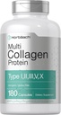 Horbäach Multi Collagen Protein 2000 mg 10 mg 12 4; 180 kapsler