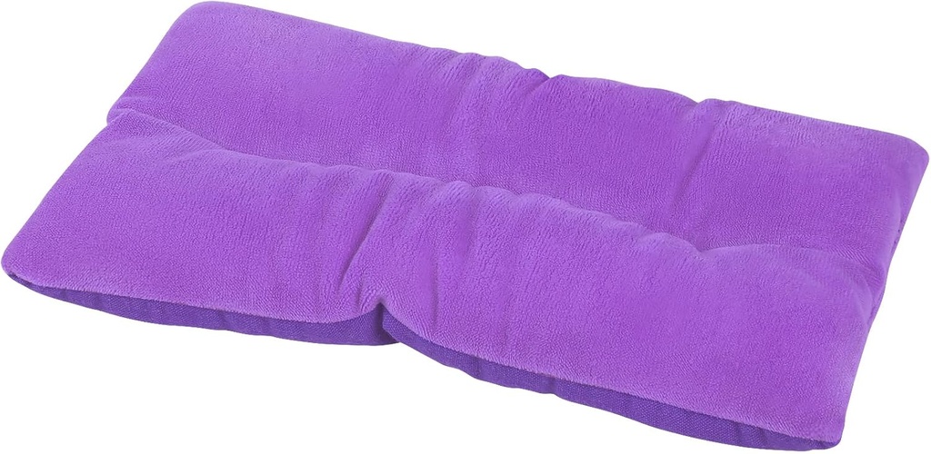 Atsuwell Microwave Heating Pad, 6 x 11 Heating Pad Microwavable for Cramps, Stomach, Knee, Muscle, Joints, Moist Rice Heaing Pad for Warm Compress, Purple
