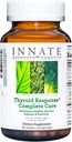 INNAT Response Formulas Thyreoidea Response Complete Care - Made With Ashwagandha - Beholder optimal thyreoideabalance og funktion - Vegetarisk, Gluten- Free, Non- GMO - 90 tabletter (45 servere)