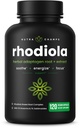 Rhodiola Rosea Supplement 600mg • 124; 120 Veganske kapsler • 124; Rhodiola Rosea Extract for Energy, Stress Relief, Mood and Focus • 124; Adaptogen Root med Rosavin & Salidrosides • 124; 300mg piller af NutraChamps