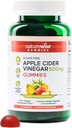 NatureWise Apple Cider Vinegar ACV Gummies - 1000mg ACV per 2, Sugar Free, Vegan - Energy & Gut Health - ACV Gummies W / Vitamin B12- 90 Gummies [1.5 - Måned Supply for 1000mg / 3- Måned Supply for 500mg]