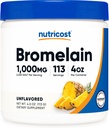 Nutricost Bromelain Powder 4 OZ - Non- GMO, Vegetarisk, Gluten Free
