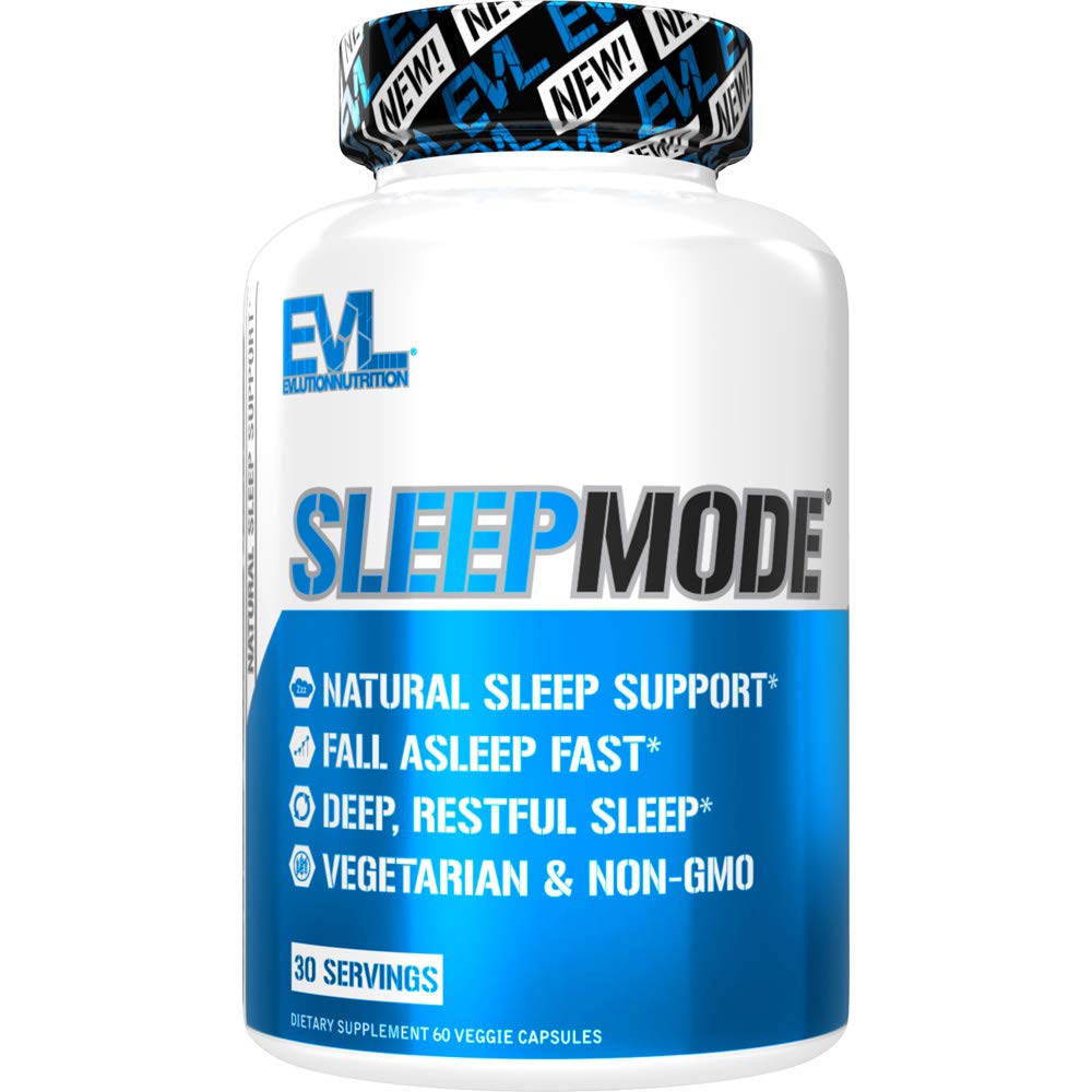 Evolution Nutrition Herbal Complex søvn kosttilskud til voksne Gentle Sleep Support Voksen Melatonin piller med Valerian L- Tryptophan Lemon Balm og mere - Resistente rolig kapsler - 30 Servere