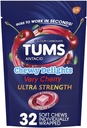 Tums Chewy Delights, Meget Cherry 32 ea pakke med 4 af TUMS