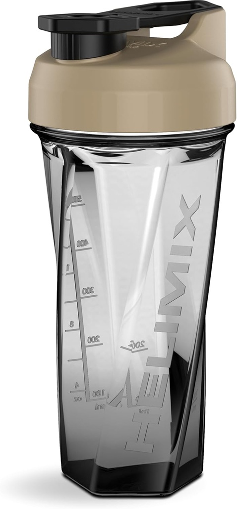 HELIMIX 2.0 Vortex Blender Shaker Flaske Holdes op til 28oz ttesmå 124; Ingen blending Ball eller Whisk MSD 124; USA Lavet 124; Portable Pre Workout Whey Protein Drink Shaker Cup