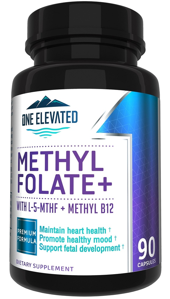 Dobbelt styrke & mest bioaktive methylfolat! Ensartet formeret med Højeste Farmaceutiske Grade Methylcobalamin (B12), Niacin, B1, B2 B6. Arbejder Synergistisk for Max Results-3 Måned Supply