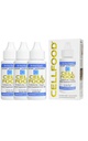 Cellfood Oxygen Boost - 1 fl oz, 3 Pack - Flydende Oxygen supplement til Lymphatical Drainage, Højdesygdom, Jet Lag, Træthed, Hovedpine, Handgors & Energy - Gluten Free, Cert. Kosher