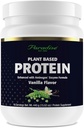 Paradise urter Certified Organic Pea Protein Powder, Vanilla Flavor, Vegan, Gluten Free, Non- GMO, Keto, Paleo, 15 Servere, 15.87 oz