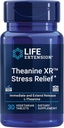 Life Extension Theanine XR ™ Stress Relief - L- Theanine - fremmer en rolig reaktion på dagtid stress - Non-GMO, Gluten- Free, Vegetar - 30 tabletter