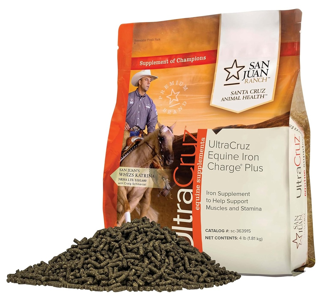 UltraCruz Equine Iron Charge ® Plus, 4 LB