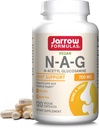 Jarrow Formulas N- A- G 700 mg, N- Acetylglucosamin, Acetyleret form af glucosamin til ben og fælles støtte, 120 Veggie kapsler, Op til 120 Servere