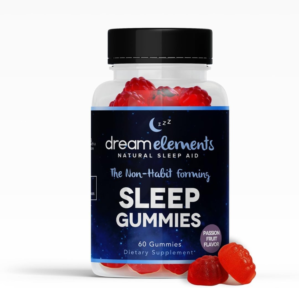 Sovetilskud Gummies - alle naturlige, passionsfrugtsmag, 60ct