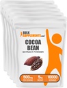 BulkSupplements.com Cocoa Bean Extract Powder - Cocoa Supplement - Usødet, Vegan & Gluten Free, 500mg per Serving, 1kg (2.2) (pakke med 5)