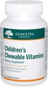 Genestra Brands Children 's Chewable Vitamins against 124; Vitamin- Mineral Supplementet 124; 100 Chewable Tablets against 124; Natural Papaya og Orange Flavor