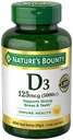 Naturens Bounty immunforsvar D3 5000 iu, Rapid Release 400 Softgels