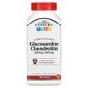 Det 21. århundrede GLUCOSAMIN & CHONDROITIN DOUBLE STRENGTH 180 TABS