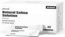 Opove Pre- Mixed Saline Pakker til Nasal Wash Vandingssystemer, Natural, og PH Balanceret til Sinus Relief, 60 Pakker (Næse Cleaner er ikke inkluderet)
