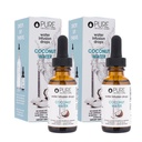 Pure Inventions - Coconut Water Infusion Drops – Electrolytes - Sugar-Free Hydration, Zero Calories, No Artificial Sweeteners, Clean Ingredients, (2 Pack)