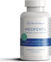 Medfertil til mænd naturlige kosttilskud for mænd med carnitin, co- Q10, Selen, zink, C-vitamin, E, B12, B9 (30 tabletter)