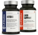 LES Labs Detoxx og leverstøtte Duo- bundle til støtte sund lever funktion, glutathion produktion, og afgiftning