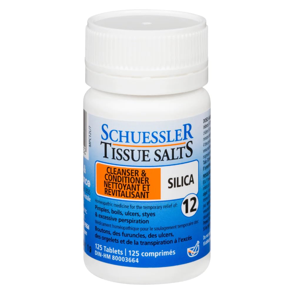 Silika- 100 faner Mærke: Schuessler Tissue Salts