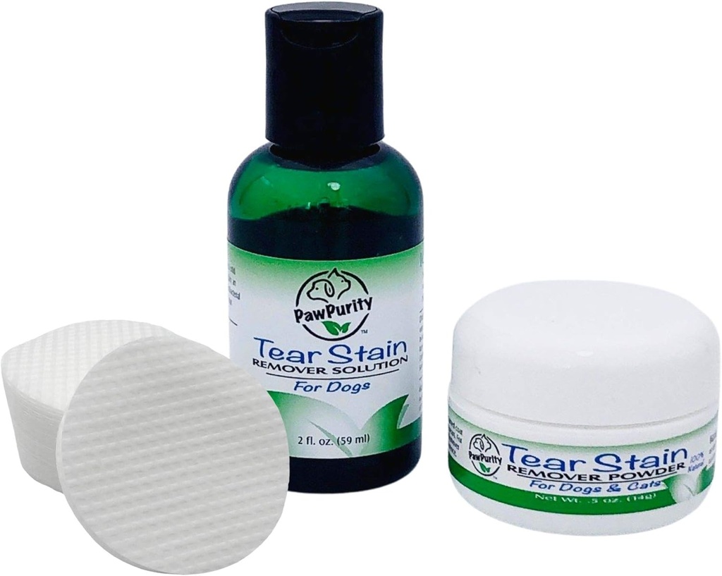 PawRity Tear Stain Remover Starter Kit til hunde