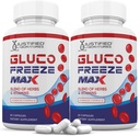 (2 Pack) Glucofreeze Max Advanced Formel 1295MG 120 Kapsler