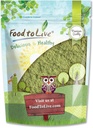 Food to Live - Alfalfa Powder, 1,5 pund - Lavet af rå tørrede hele unge blade, Vegan, Bulk, Great for bagning, Juices, Smoothies, Shakes, Теа, og Instant Breakfast Drinks