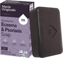 Marie Originals Eczema Face Soap Body Wash Bar - All Natural Psoriasis, Dermatitis Treatment for Dry Itchy Flaky Skin Relief - Gentle afgiftning, Healing, Anti- Itch, Cleansing Skincare (Pack of 1)