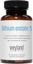 Lithium Orotation - 5 mg Elemental Lithium per vegetarisk kapsel