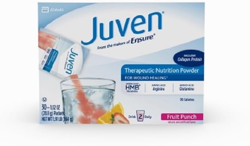 Medline Juven Powder Nutritional Supplement (Fruit Punch, Packaging: 30EachCarton)