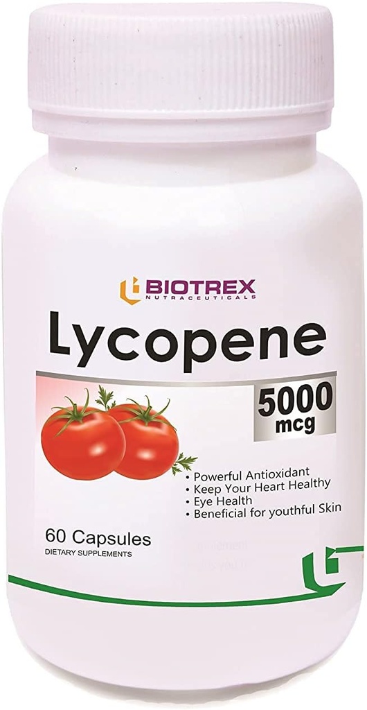 Panihari Biotrex Nutracatic Lycopen med Multivitaminer -5000 Mcg (60 kapsler)