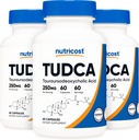 Nutricost Tudca 250 mg, 60 kapsler (3 flasker)