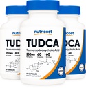 Nutricost Tudca 250 mg, 60 kapsler (3 flasker)