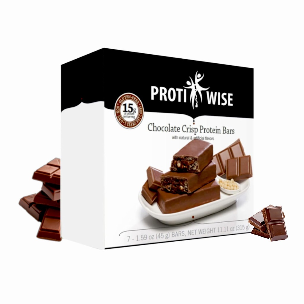 Protivist High Protein Nutrition Bar Note 124; Chokolade Crisp