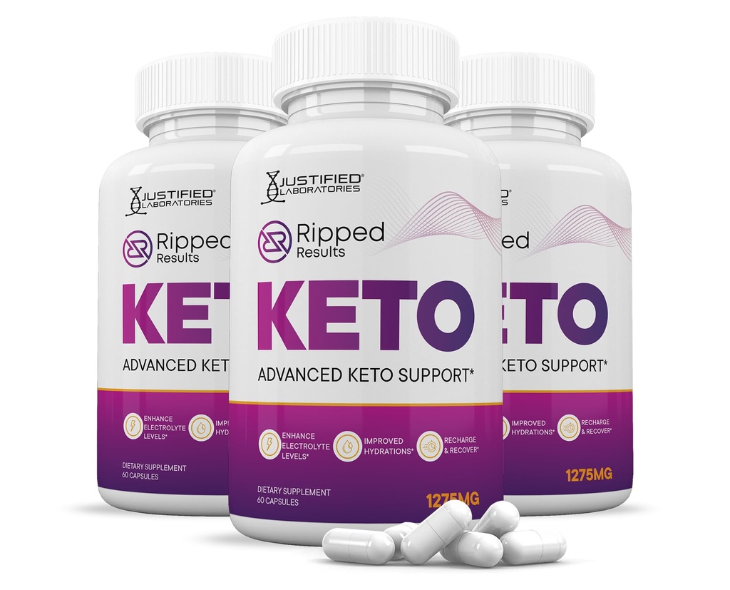 (3 Pack) Rippede resultater Keto ACV piller 1275MG Keto Support Blend Capsule Alternativ til Keto ACV gummies Formuleret med Apple Cider Vinagra Extra Virgin Olivenolie Powder Green Tea Leaf 180 Kapsler