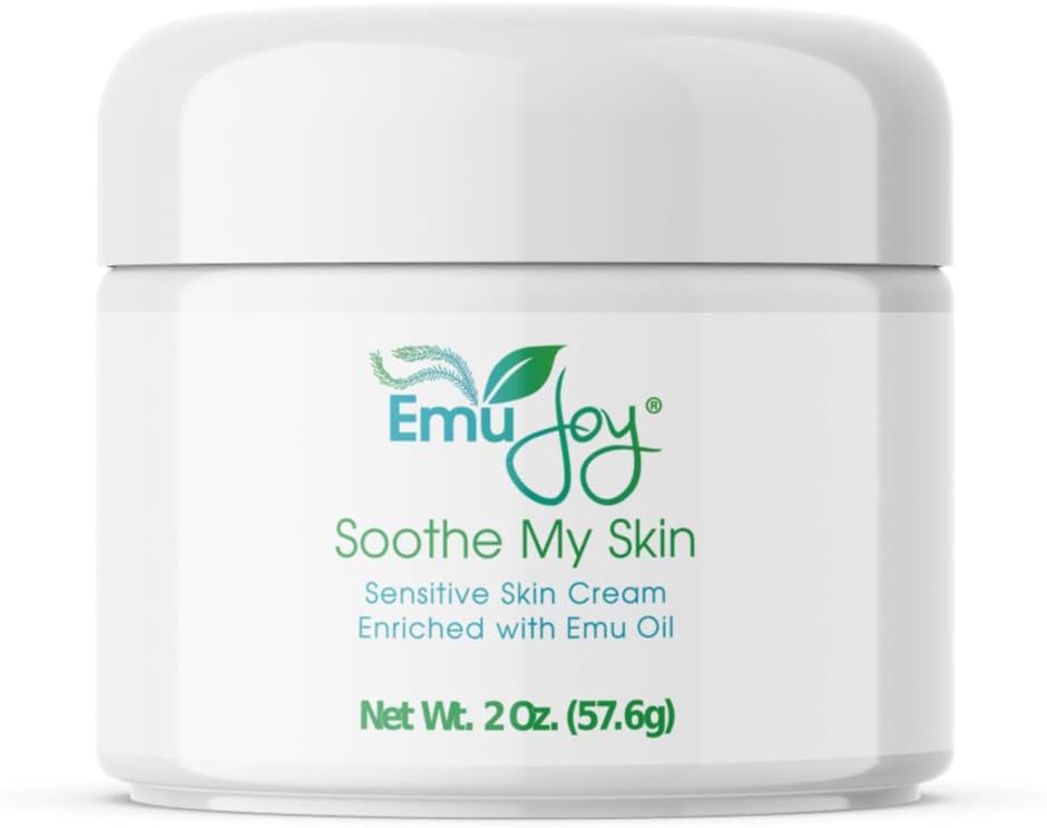 Soothe My Skin Cream for Følsomme Hud - Strømper. Eksem Cream Psoriasis Atopic Dermatitis Lichen Sclerosus. Emu Olie med kun naturlige ingredienser
