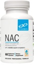 XYMOGEN NAC N- Acetyl- Cysteine 600mg - Kardiovaskulær, Antioxidant, Lever Detox + immunsupportsupplement - Understøtter Glutathion Syntese - Non- GMO NAC supplement (60 kapsler)
