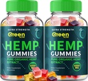Green Acre Hamp Gummies - med Seed Extract Green Acre Hamp Gummies Tinnitus Herbal supplement, Sundhed og Wellness Support, All Natural Green Acre Gummies (2 Pack - 120 Gummies)