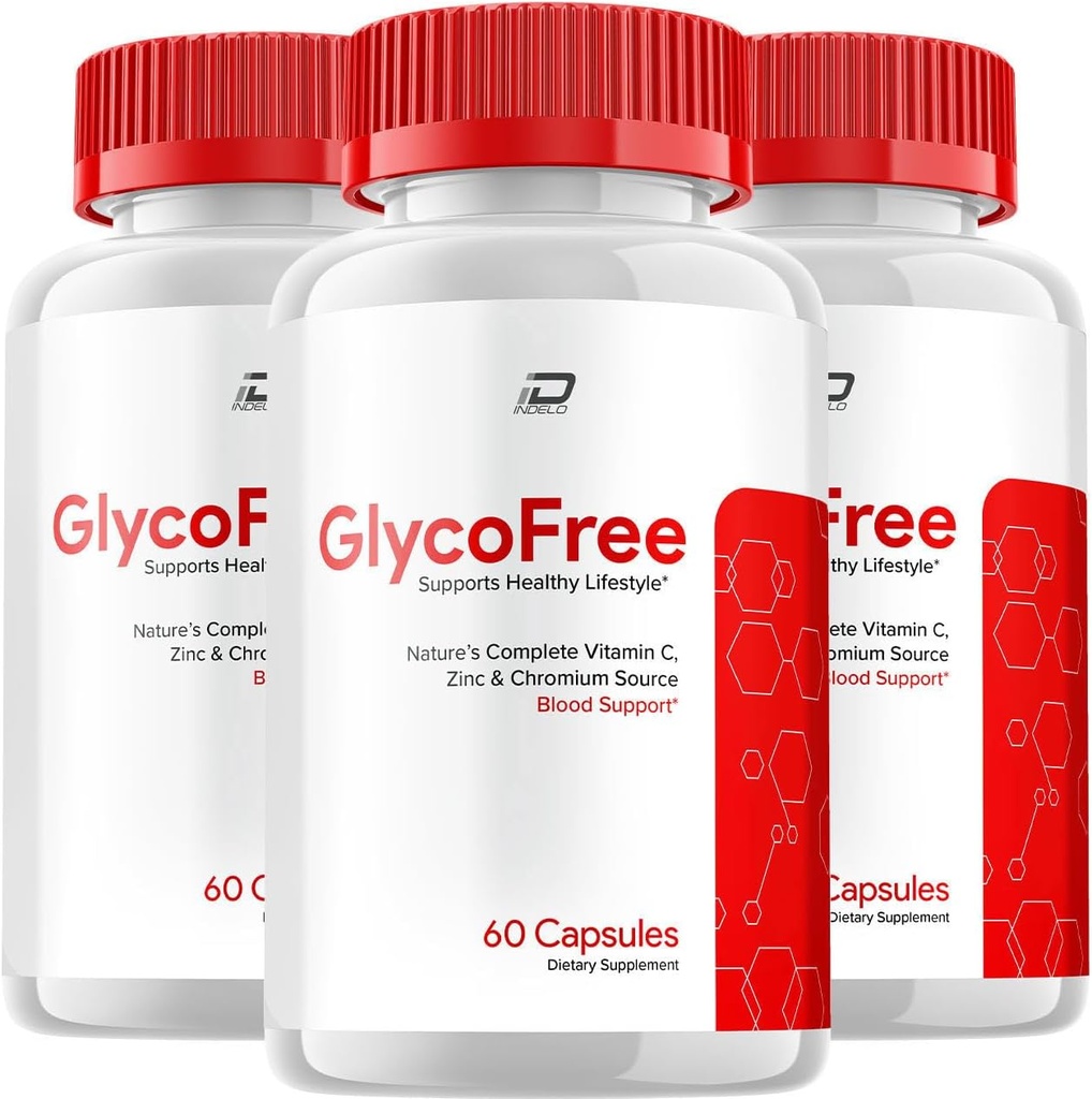 GlycoFree kapsler, GlycoFree Advanced Supplement, Alle naturlige formel til at opretholde sunde niveauer, maksimal styrke Daglig formel, Glyco Free Kapsler Anmeldelser (3 Pack - 180 Kapsler)