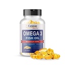 Omega 3 Fish Oil 2,000mg- Pharmaceutical Grade. 1000mg EPA 500mg DHA. Burpless kapsler med ingen Fishy eftersmag. Alle Natural, Organic, Ikke GMO, Gluten Gratis for mænd og kvinder.