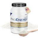 EnergyFirst Natural Grass Fed Whey Protein Isolate Powder, Unflavored Protein Powder, ProEnergy Protein Shake for Meal Erstatning & Post Workout Inddrivelse, Non- GMO, Sukker & Gluten Gratis 36 Serveringer